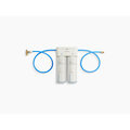 Kohler Aquifer Double-Cartridge Water Filtration System 77686-NA